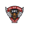 Four Color Demon Small Embroidered Patch