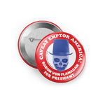 BVF For President Bumper Sticker & Pin Set