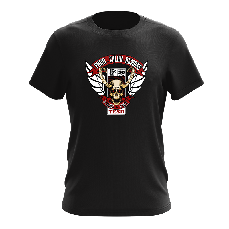 Four Color Demons Tee