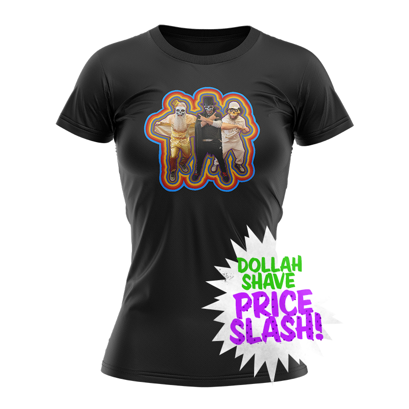 Triple Rainbows Ladies' Tee